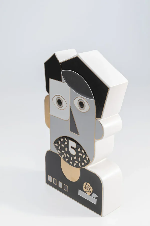 KARE Design Vaas Abstract Gentleman 43cm