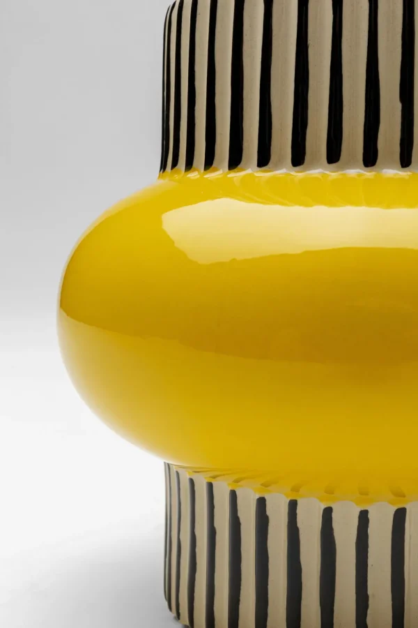 KARE Design Vaas Calabria Yellow 16cm