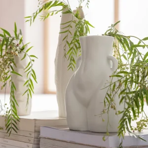 KARE Design Vaas Donna White 22cm