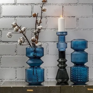 KARE Design Vaas Marvelous Duo Blauw 42cm