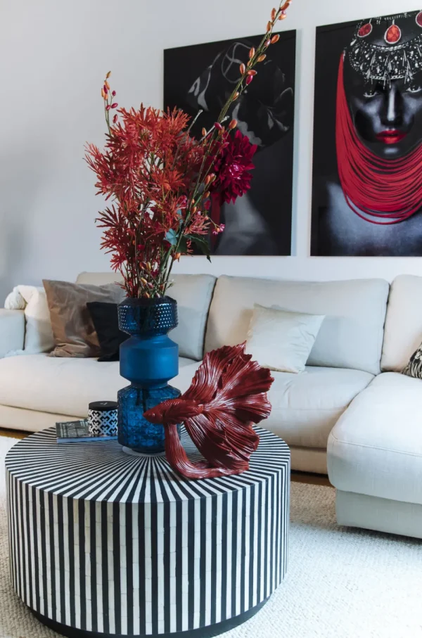 KARE Design Vaas Marvelous Duo Blauw 36cm