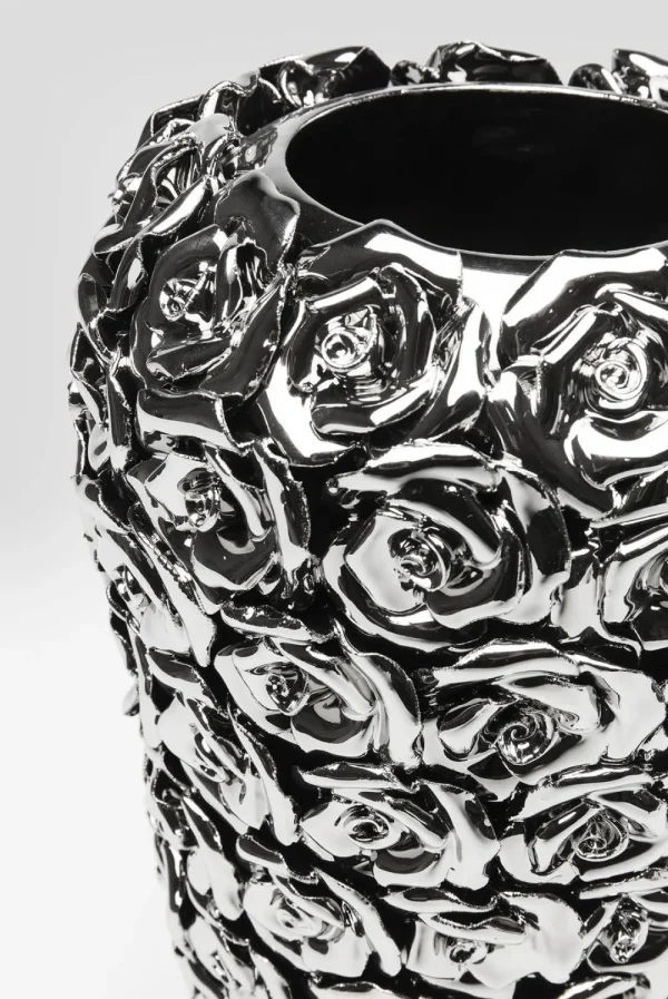 KARE Design Vaas Rose Multi Chroom Groot