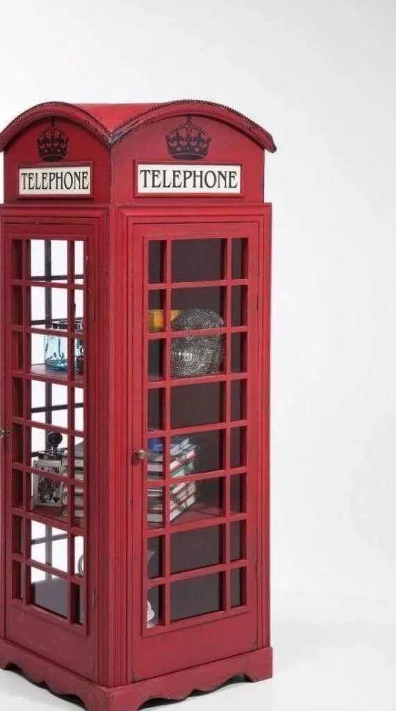 KARE Design Vitrinekast London Telephone