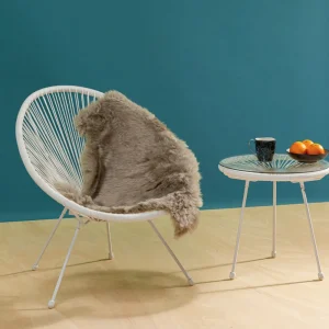 KARE Design Vloerkleed Heidi Grijs 85x65cm