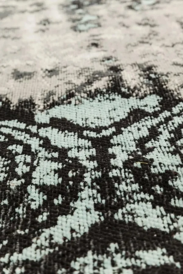 KARE Design Vloerkleed Kelim Ornament Turquoise 200x300cm