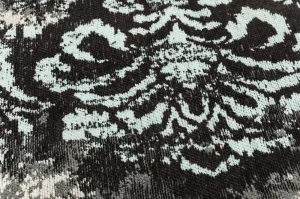 KARE Design Vloerkleed Kelim Ornament Turquoise 170x240cm