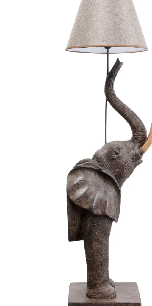 KARE Design Vloerlamp Animal Elephant 154cm