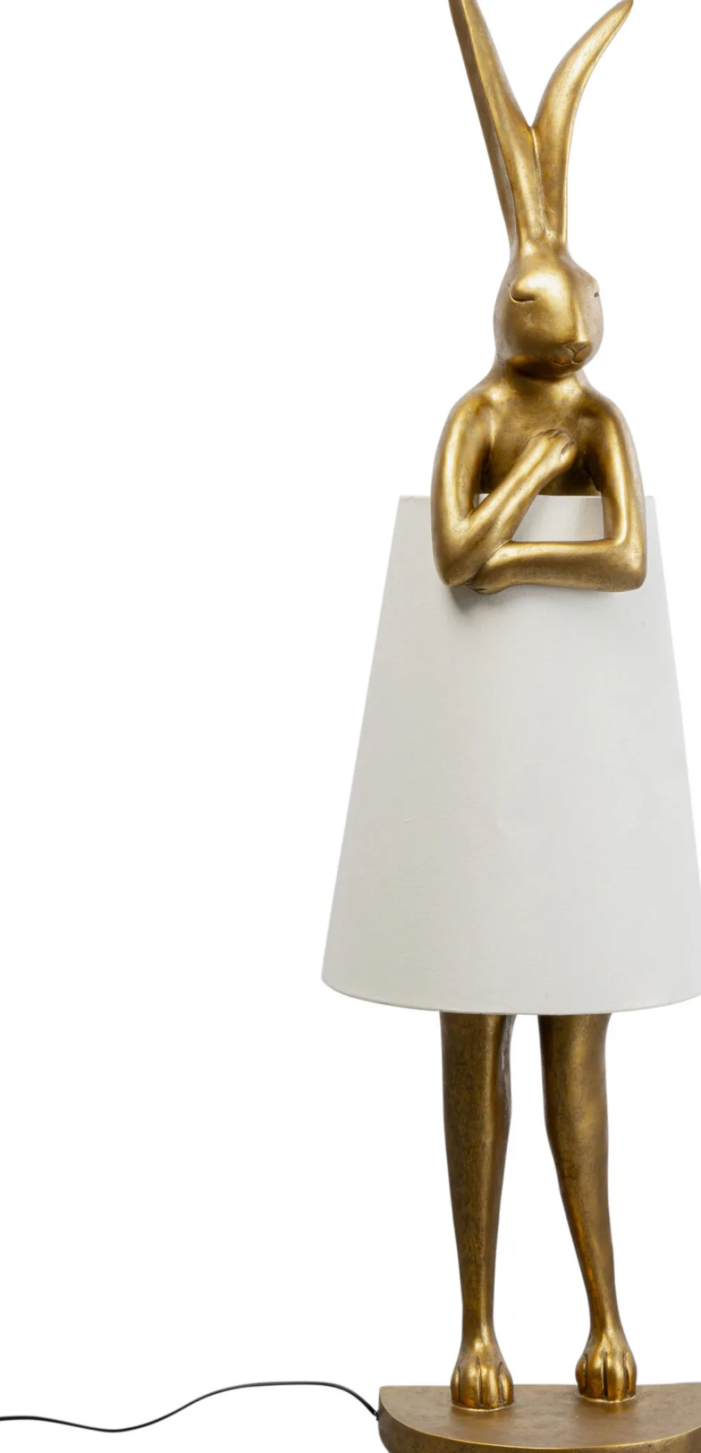 vloerlamp_animal_rabbit_goldwhite_cm_2.webp KARE Design Vloerlamp Animal Rabbit Gold-White 150cm