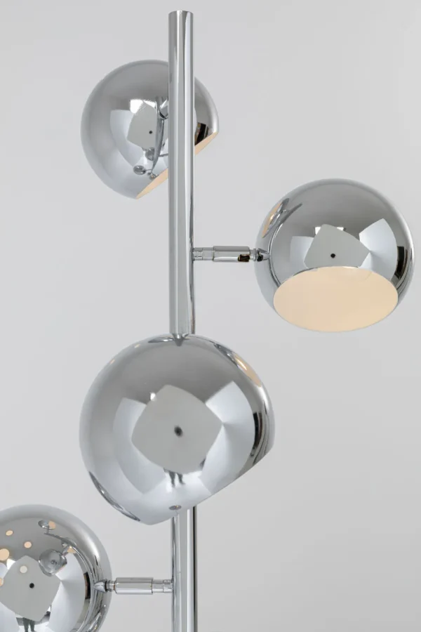 KARE Design Vloerlamp Calotta Chroom 5er