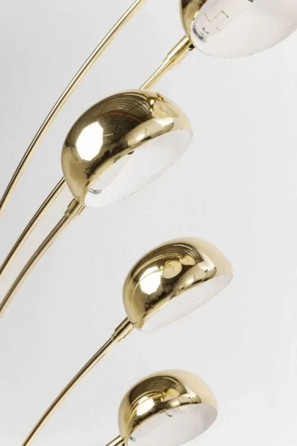 KARE Design Vloerlamp Five Fingers Messing