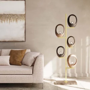 KARE Design Vloerlamp Five Loops 173cm