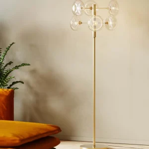 KARE Design Vloerlamp Headlight Brass 163cm