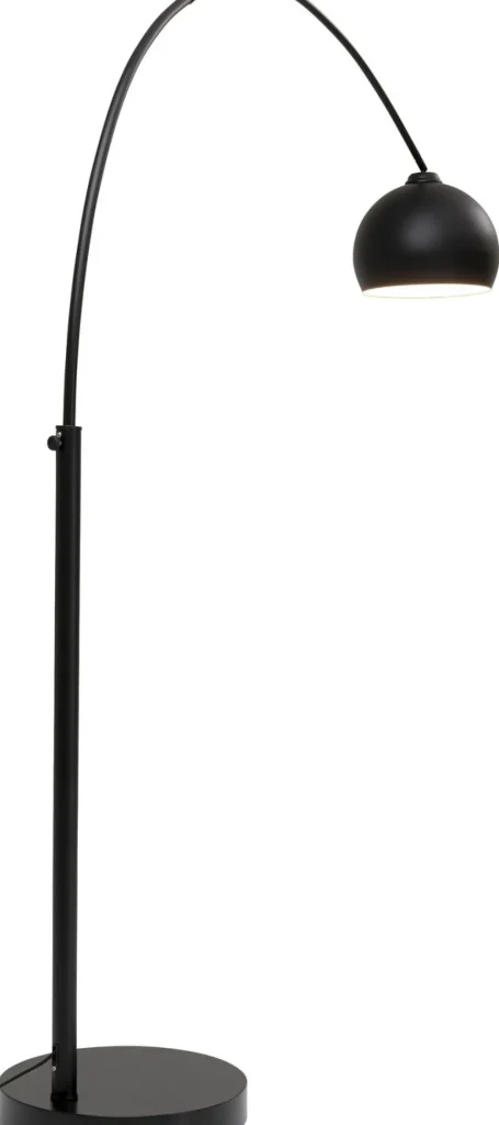 KARE Design Vloerlamp Lounge Klein Deal Eco Mat Zwart