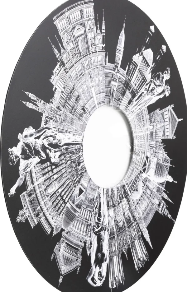 KARE Design Wanddecoratie City Pupil Ø160cm