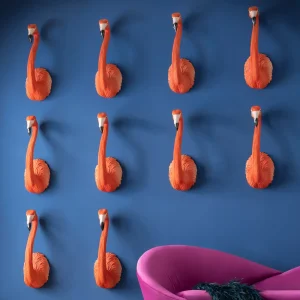 KARE Design Wanddecoratie Flamingo Road 72cm