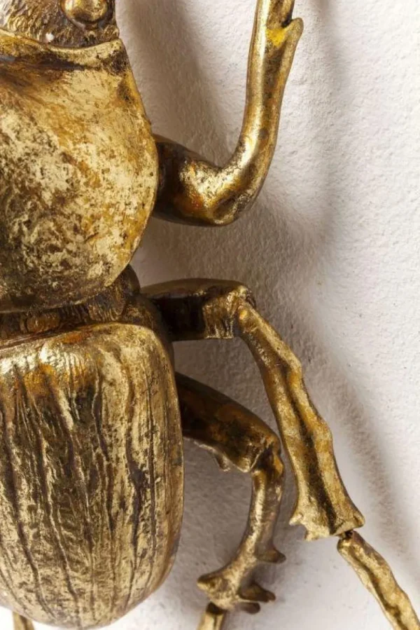 KARE Design Wanddecoratie Herkules Beetle Goud