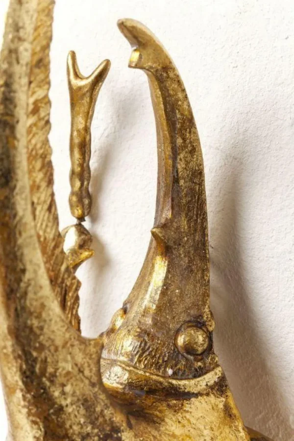 KARE Design Wanddecoratie Herkules Beetle Goud