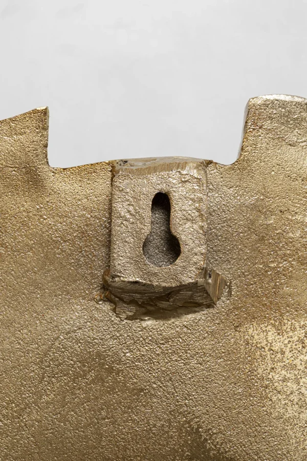 KARE Design Wanddecoratie Kala Antique Gold Ø60cm