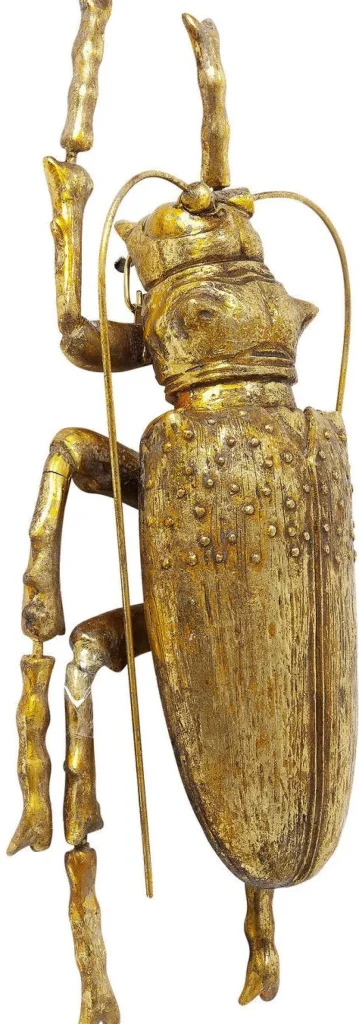 KARE Design Wanddecoratie Longicorn Beetle Goud