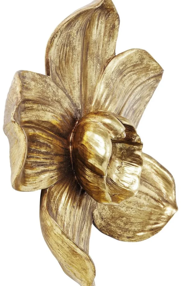 KARE Design Wanddecoratie Orchid Goud 44cm