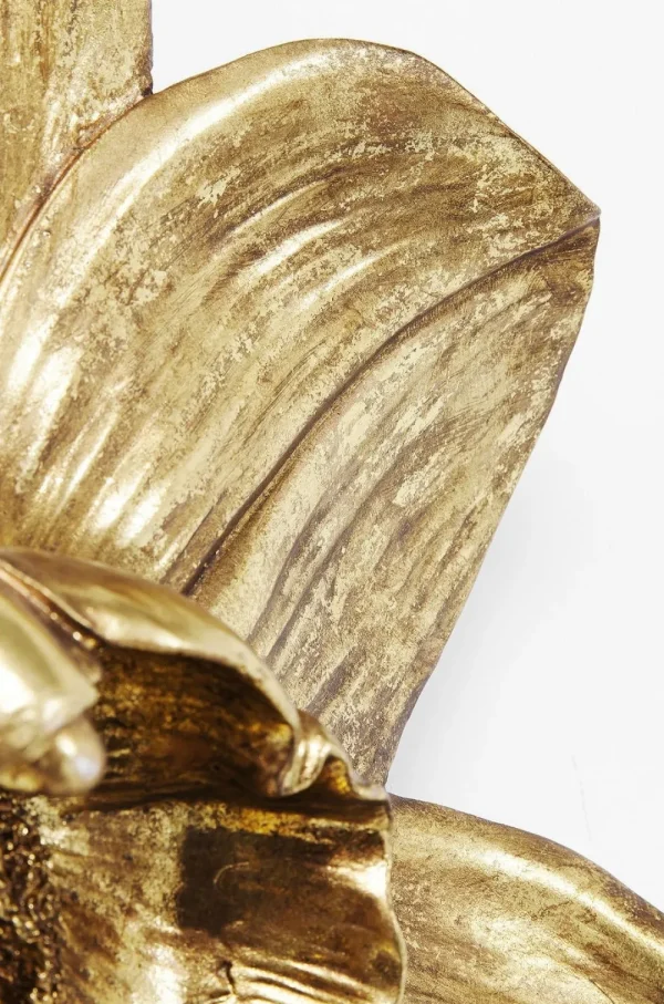 KARE Design Wanddecoratie Orchid Goud 44cm