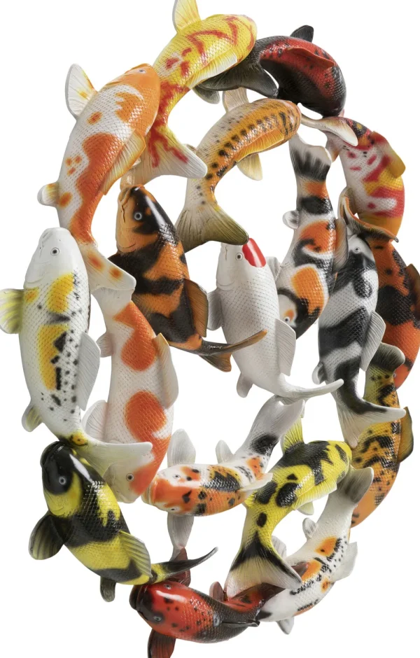 KARE Design Wanddecoratie School Of Koi Colore 102cm