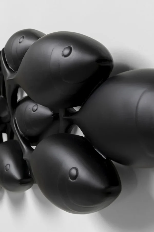 KARE Design Wanddecoratie School Of Tuna Black 181x41cm