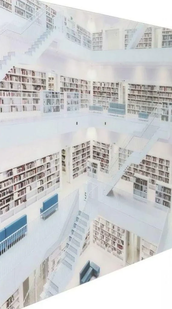 KARE Design Wandfoto Glass Modern Library 120x80