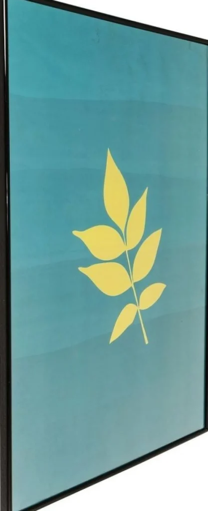 KARE Design Wandfoto Leaf 71x51cm