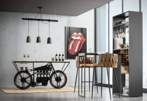 KARE Design Wandfoto Rock Cover 123x88cm