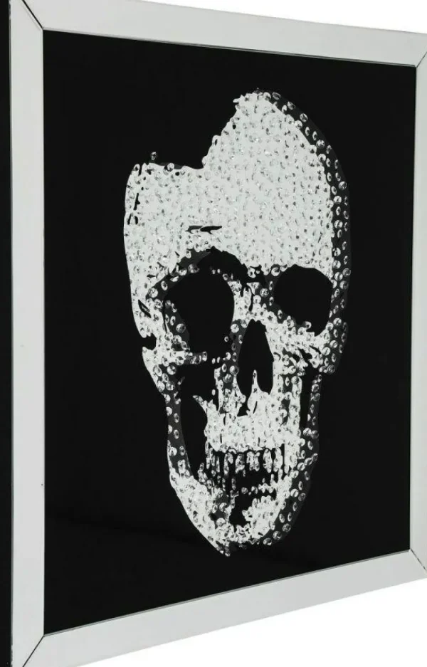 KARE Design Wandfoto Skull 100x100cm