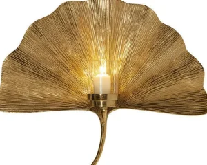 KARE Design Wandkandelaar Ginkgo Leaf 60cm