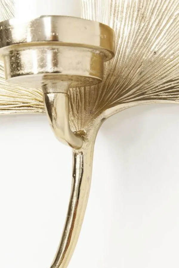 KARE Design Wandkandelaar Ginkgo Leaf 60cm