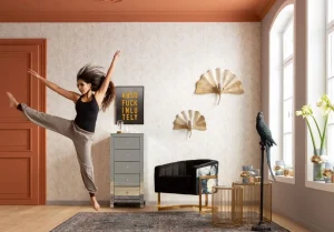 KARE Design Wandkandelaar Ginkgo Leaf 60cm