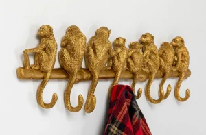 KARE Design Wandkapstok Monkey Hook 70cm