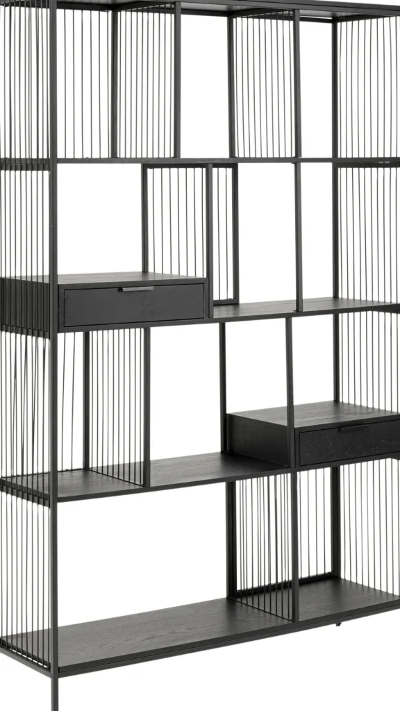 KARE Design Wandkast Bologna Black 125x200cm