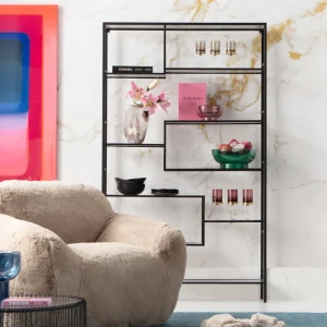KARE Design Wandkast Loft Black Bubble 115x195cm