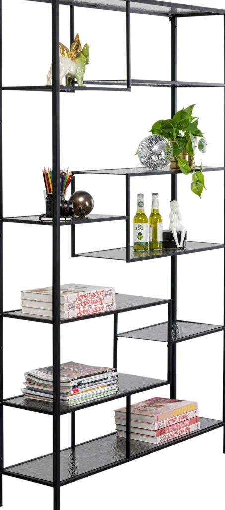 KARE Design Wandkast Loft Black Bubble 115x195cm