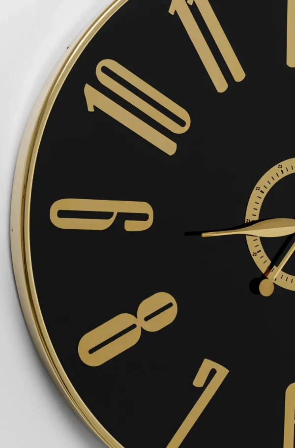 KARE Design Wandklok Casino Black Ø76cm