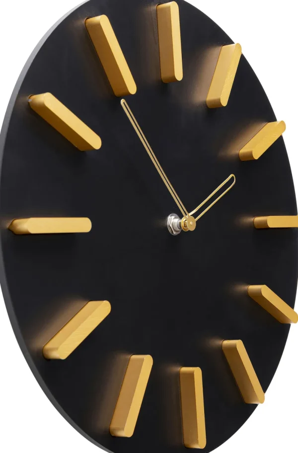KARE Design Wandklok Central Park Black 30cm
