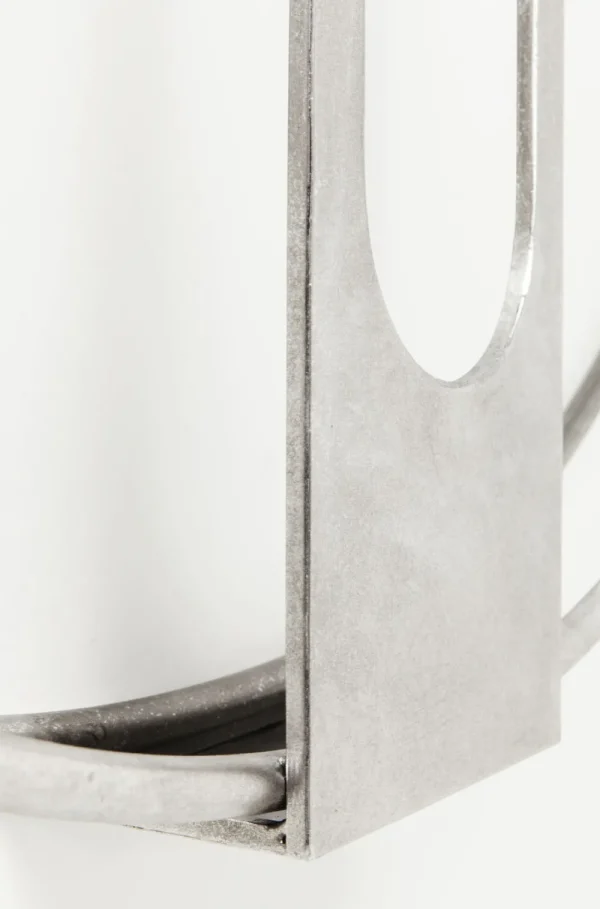 KARE Design Wandklok Clip Zilver Ø60cm