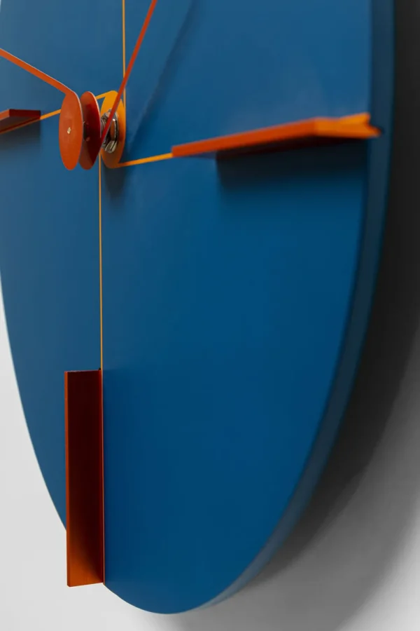 KARE Design Wandklok Felice Blue 30cm