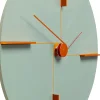 KARE Design Wandklok Felice Green 30cm