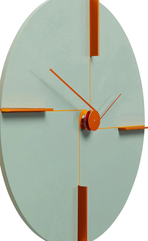 KARE Design Wandklok Felice Green 30cm