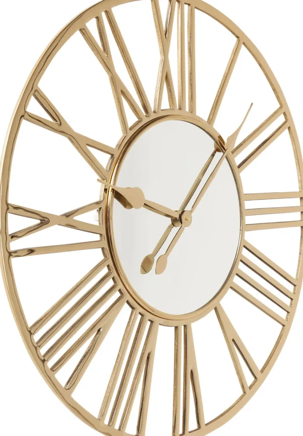 KARE Design Wandklok Giant Goud Ø80cm