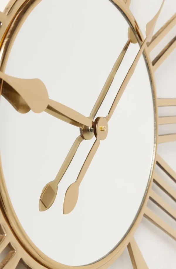 KARE Design Wandklok Giant Goud Ø80cm
