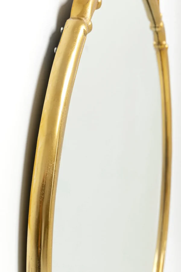 KARE Design Wandspiegel Cassandra Gold Ø80cm