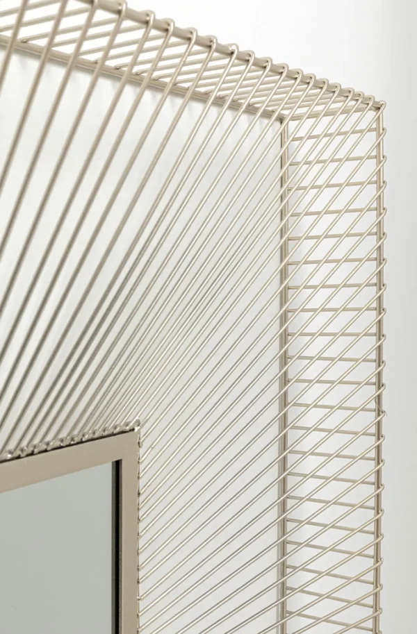 KARE Design Wandspiegel Dimension Champagne 91x91cm