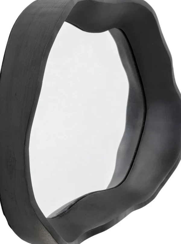 KARE Design Wandspiegel Dynamic Black 40x34cm