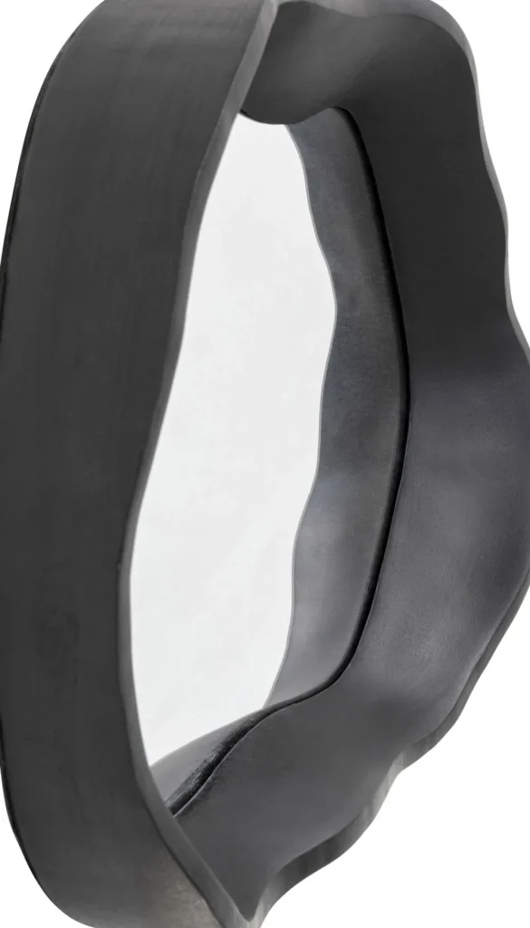 KARE Design Wandspiegel Dynamic Black 40x34cm